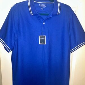 Club Room Men's Royal Blue Polo Shirt